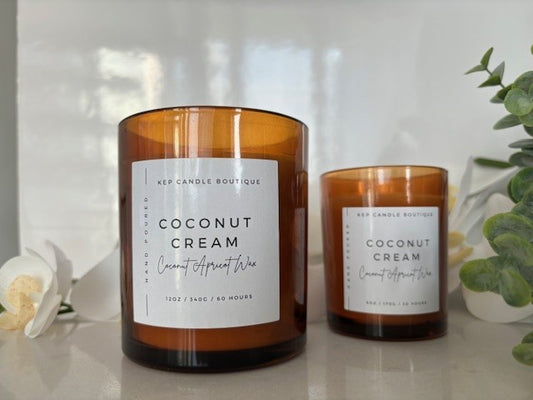 Coconut Cream Candle Set